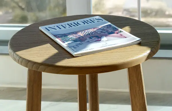 Mesa auxiliar natural Scandi