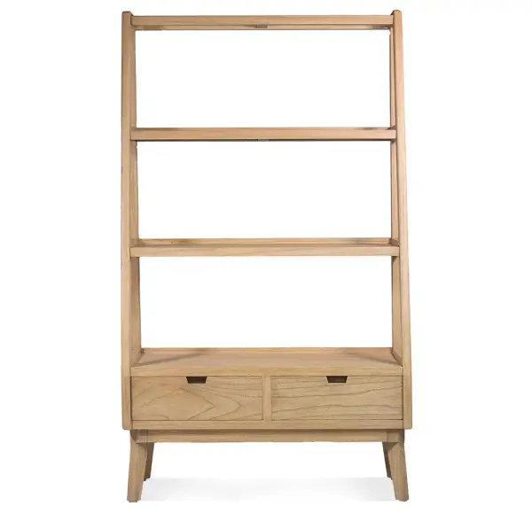 Libreria 2 cajones y 3 estantes natural Scandi