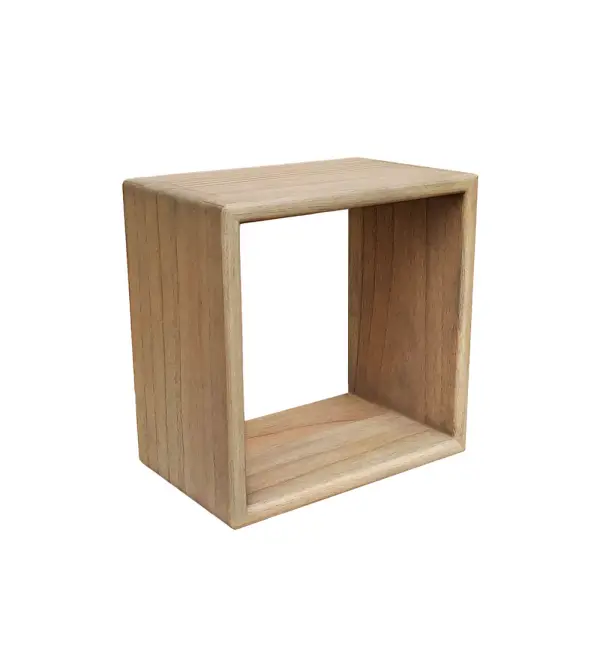 Estante cuadrado natural Scandi