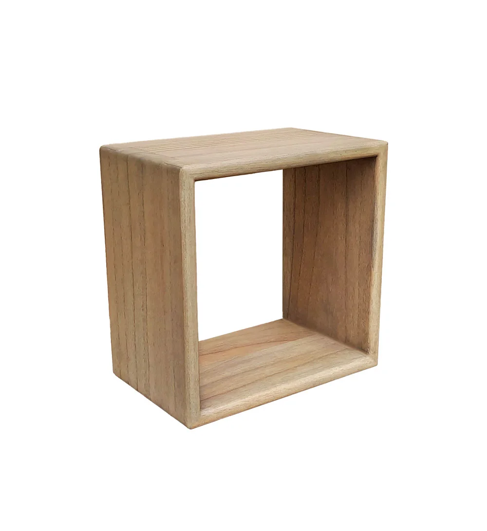 Estante cuadrado natural Scandi