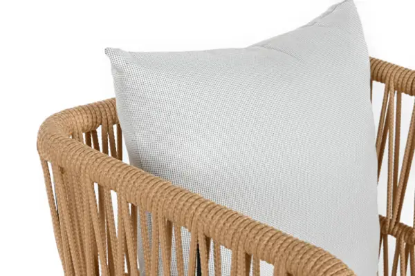 Silla acero poliéster gris