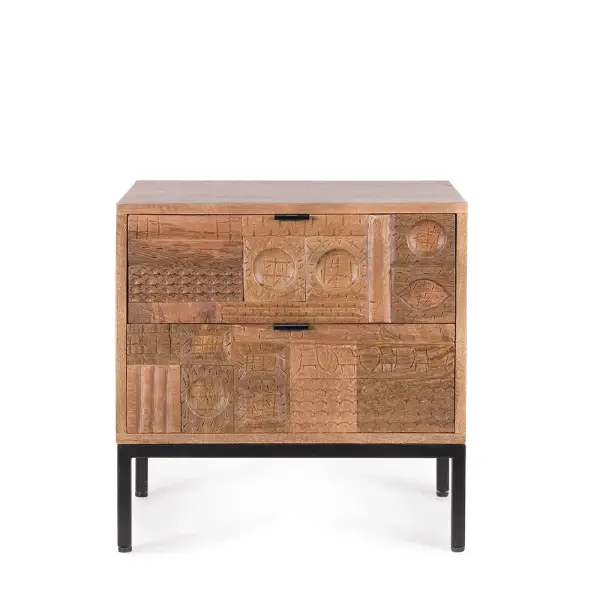 Mesa de noche 2C vintage Kindia