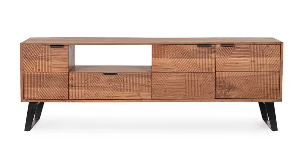 Mesa de televisión 3 puertas y cajón