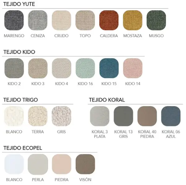 Cabecero Stria tapizado