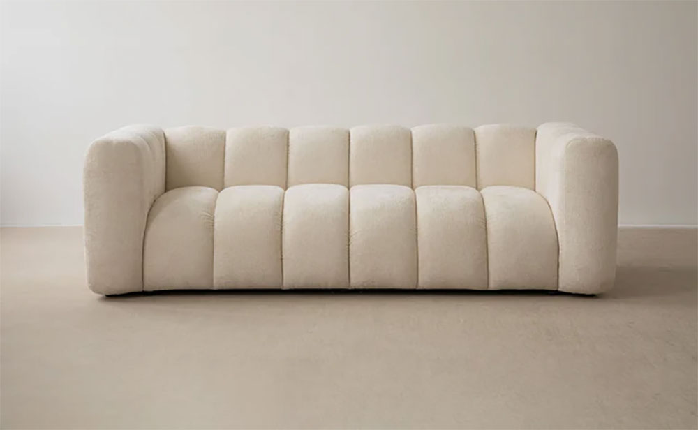 Sofá modular terciopelo Lupine