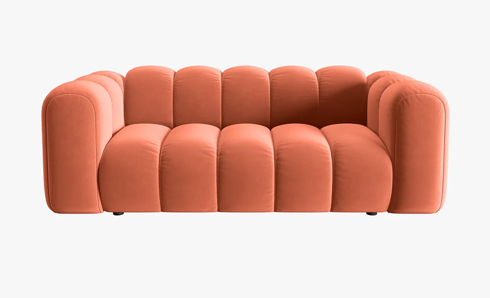 Sofá modular terciopelo Lupine