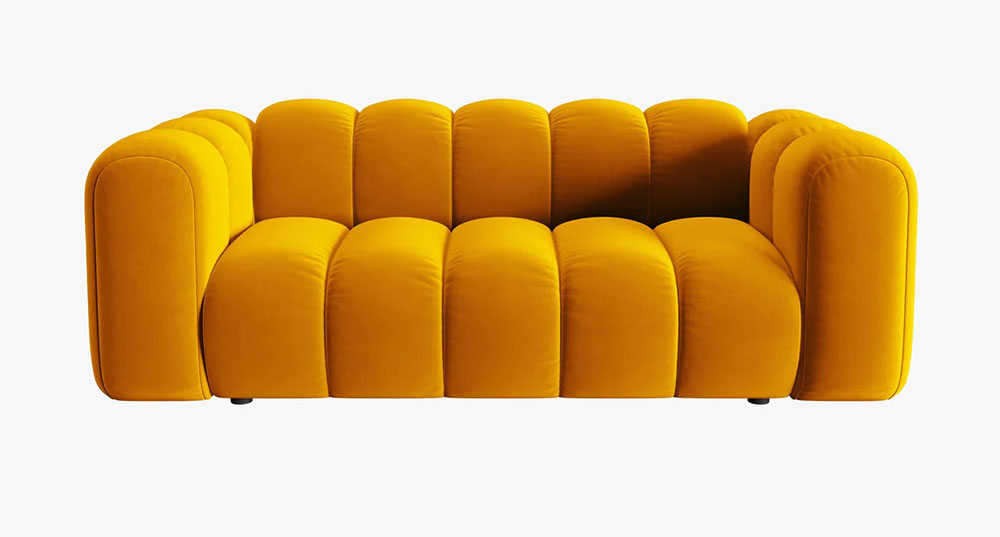 Sofá modular terciopelo Lupine