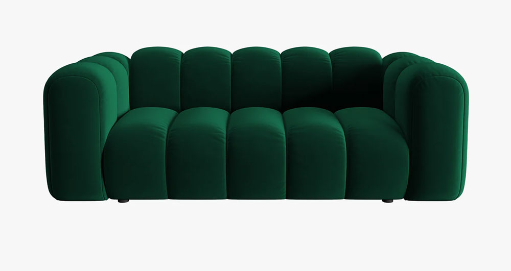 Sofá modular terciopelo Lupine