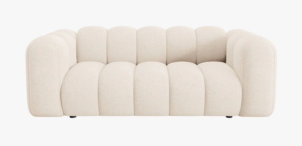 Sofá modular chenille Lupine