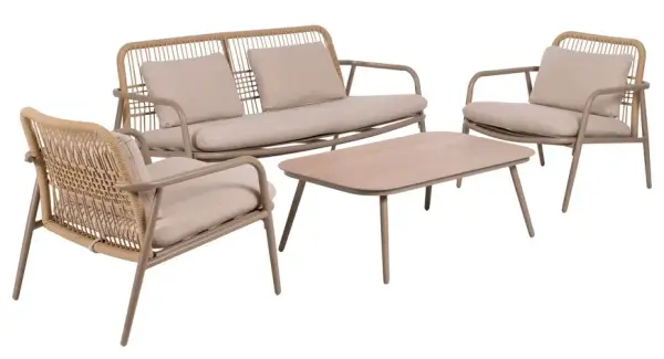 Conjunto de jardín aluminio Altana