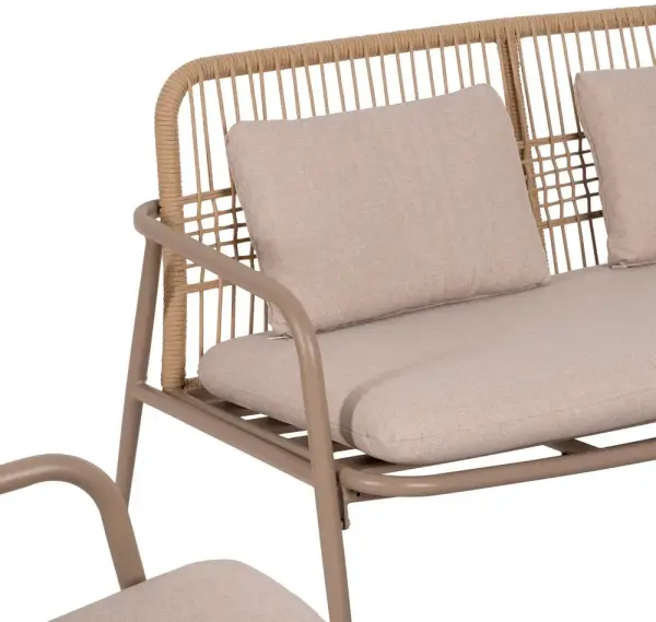 Conjunto de jardín aluminio Altana
