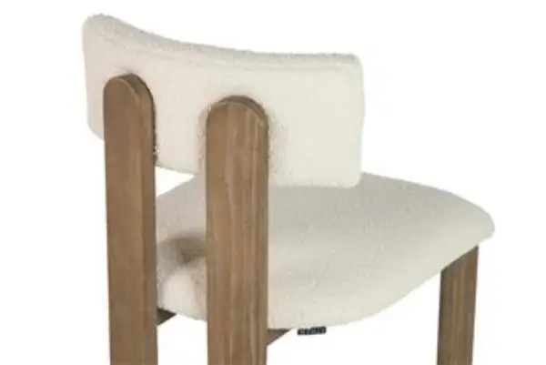 Silla madera fresno blanca