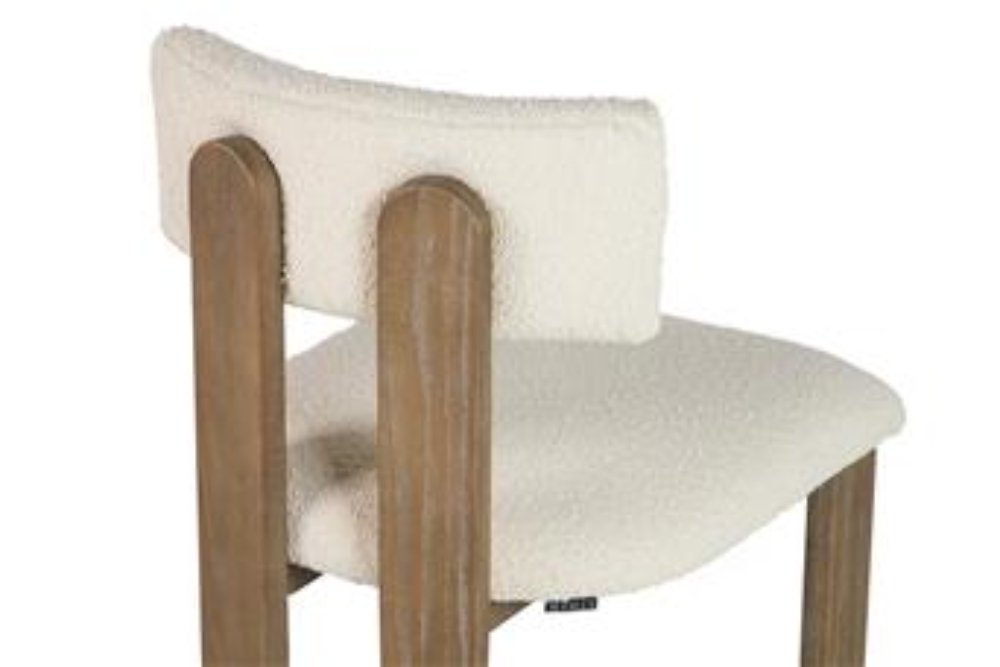 Silla madera fresno blanca