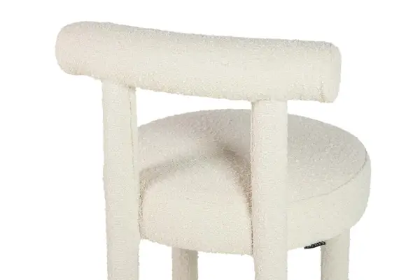 Silla madera arce blanca Boucle