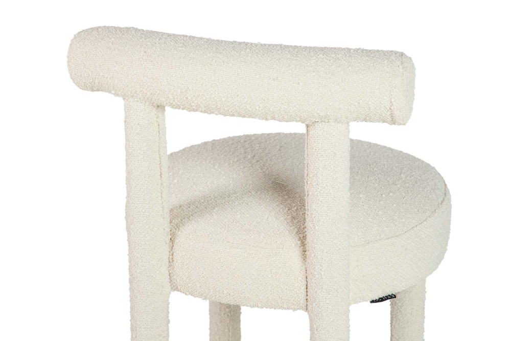 Silla madera arce blanca Boucle