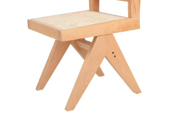 Silla olmo ratan marrón KD Conakri