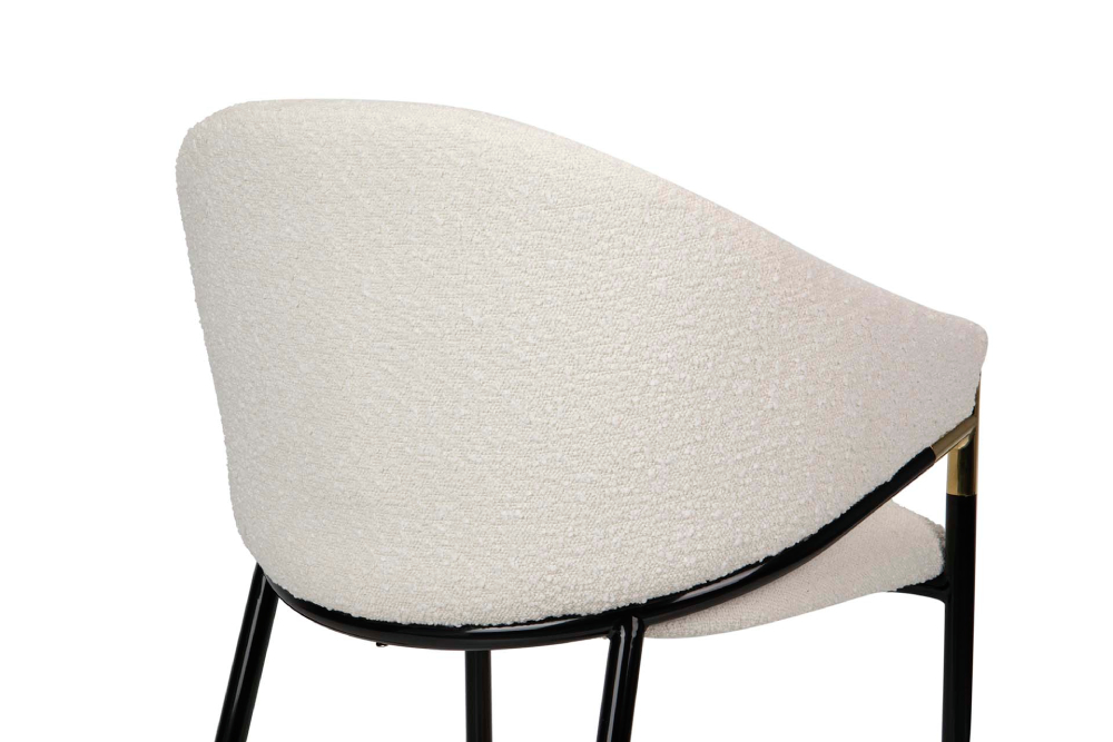 Silla textil blanco Atlanta
