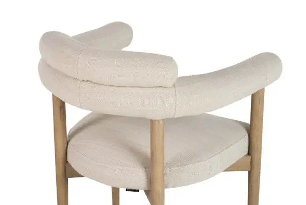 Silla madera fresno beige