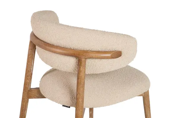 Silla madera fresno beige