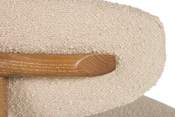 Silla madera fresno beige