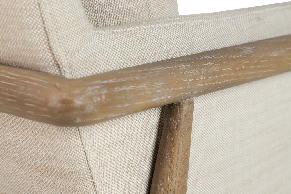 Sillón madera fresno beige