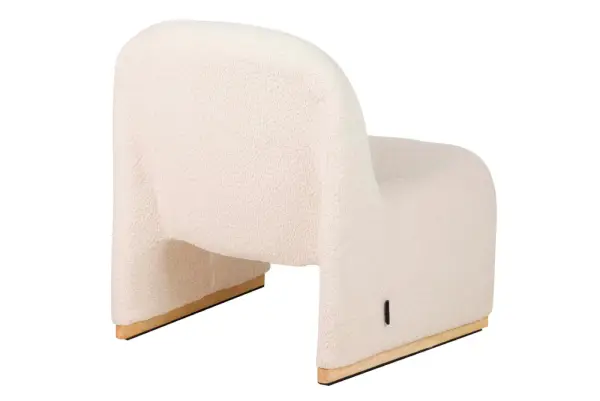Sillón boucle biege Eter
