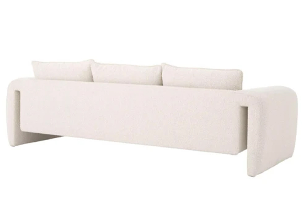 Sofá chenilla beige Yuma