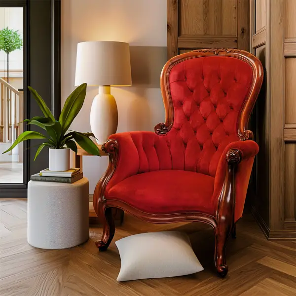 Sillón capitoné clásico Abuelo