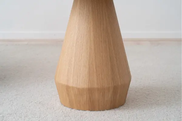 Mesa auxiliar madera de fresno natural