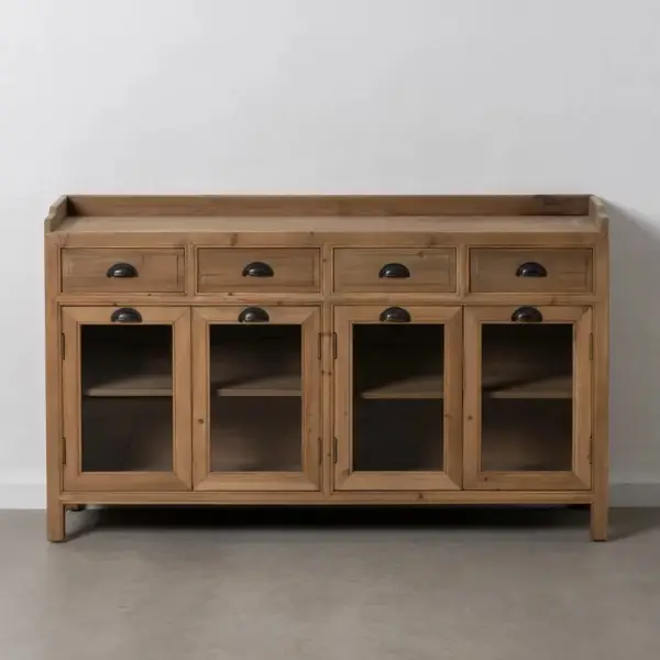 Aparador natural madera de pino de salón