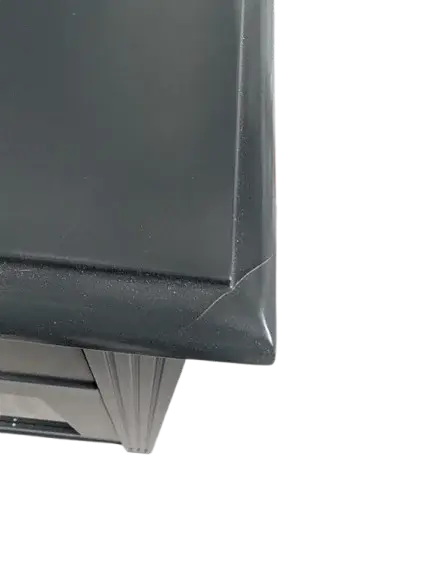 Mueble de entrada 2 puertas 2 cajones Brooklyn Antracita Lig.defectos