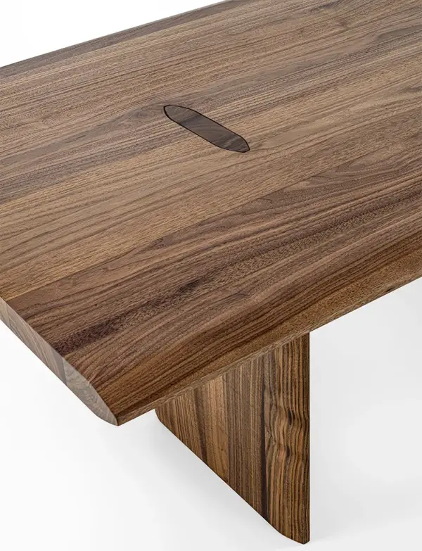 Mesa de comedor madera maciza Incastro