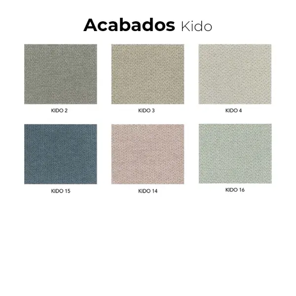 Cabecero de diseño con acolchado Silhouette