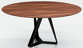 Mesa de comedor redonda madera Tryp