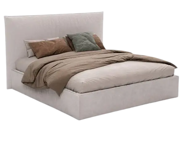 Cama tapizada con canapé París