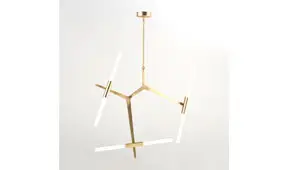 Lámpara de techo dorado Acua