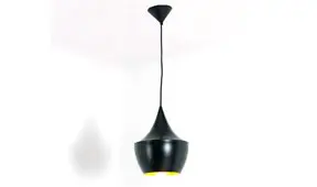 Lámpara de techo negra Cas