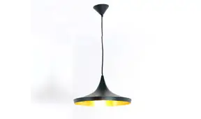 Lámpara de techo negro Mell