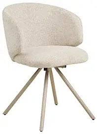 Silla de comedor Fulham tela arena