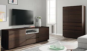 Mueble tv roble fumé Nicar Mueble tv roble fumé Nicar