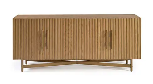 Aparador roble natural alistonado Wooden