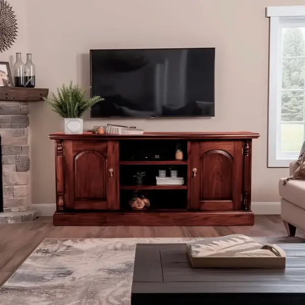 Mueble TV 2 puertas Colonial Keen Replicas