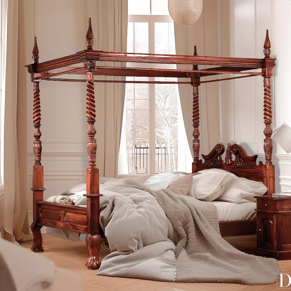 Dormitorio Clasico Reina Ana Keen Replicas