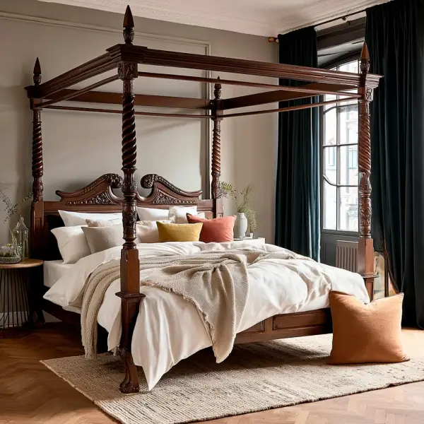 Dormitorio Clasico Reina Ana Keen Replicas