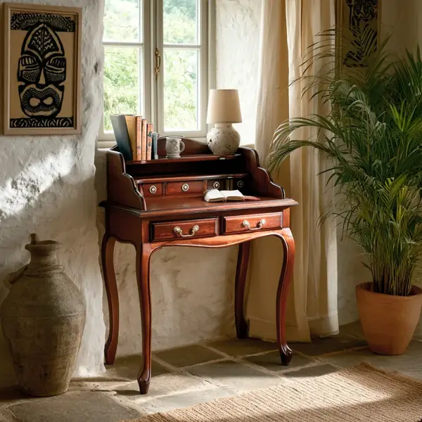 Mesa de Escritorio Clasica Foneda Keen Replicas