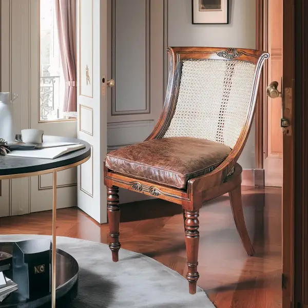 Silla de madera Clasica Arthur Keen Replicas