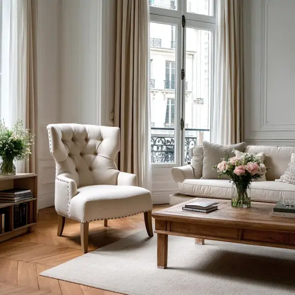 Sillón orejero bareges vintage Artisans