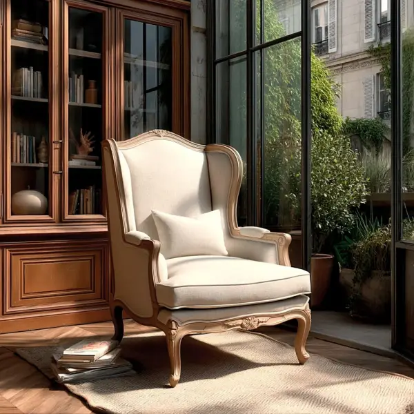 Sillón orejero vintage Artisans