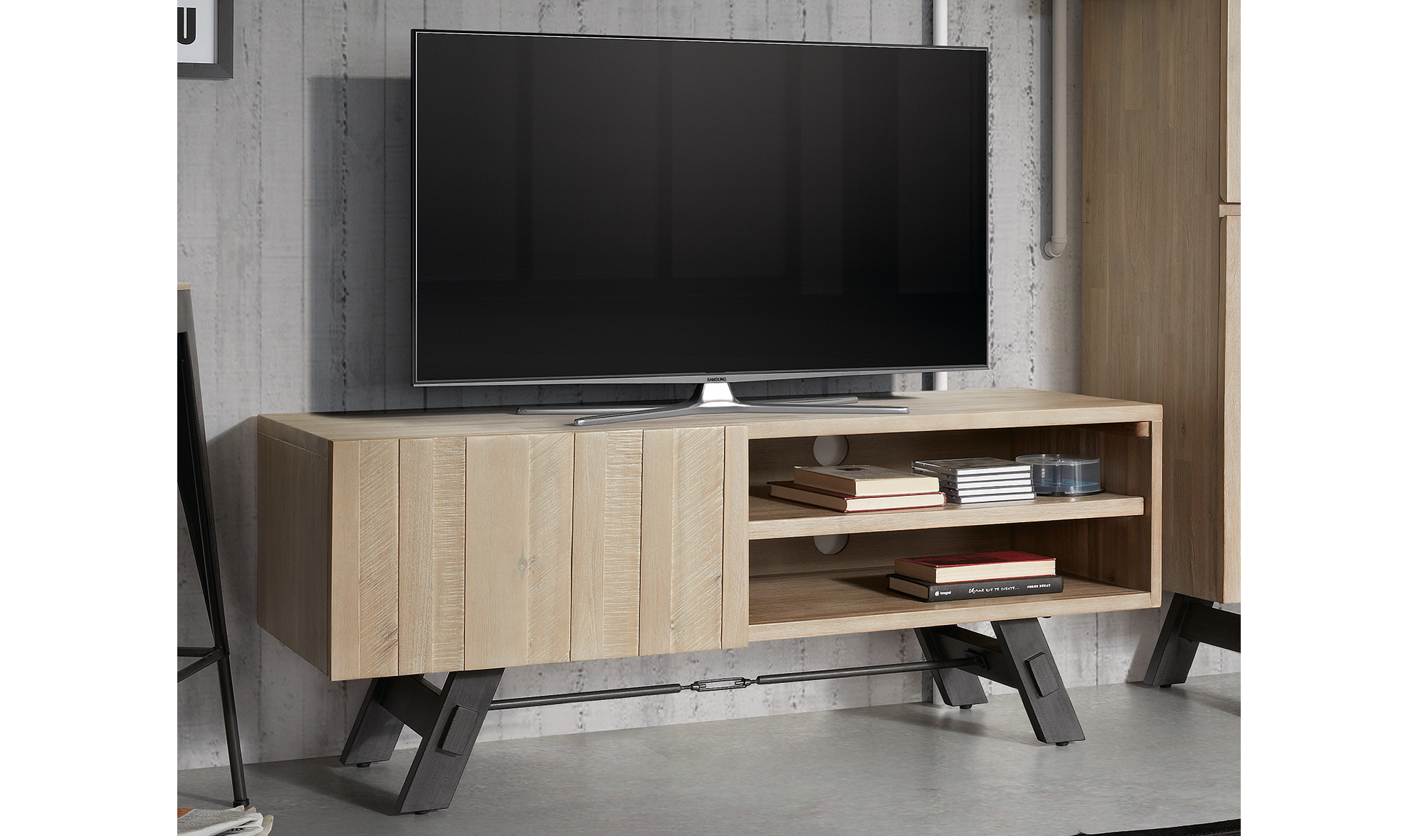 Mesa TV madera Tiva 2