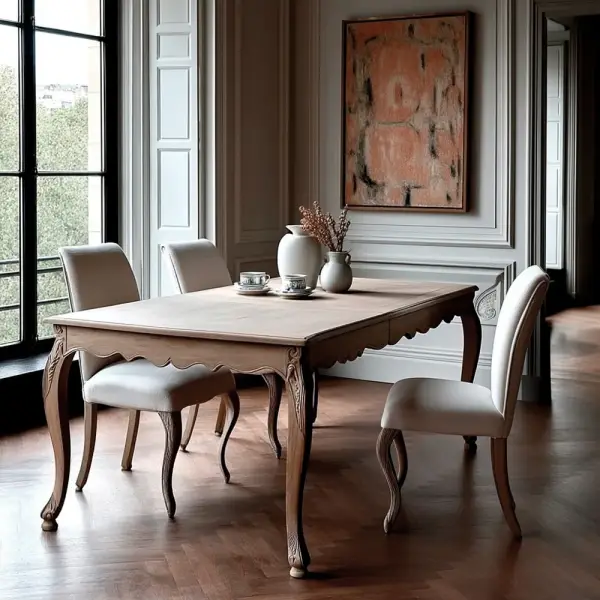 Mesa comedor extensible vintage Artisans